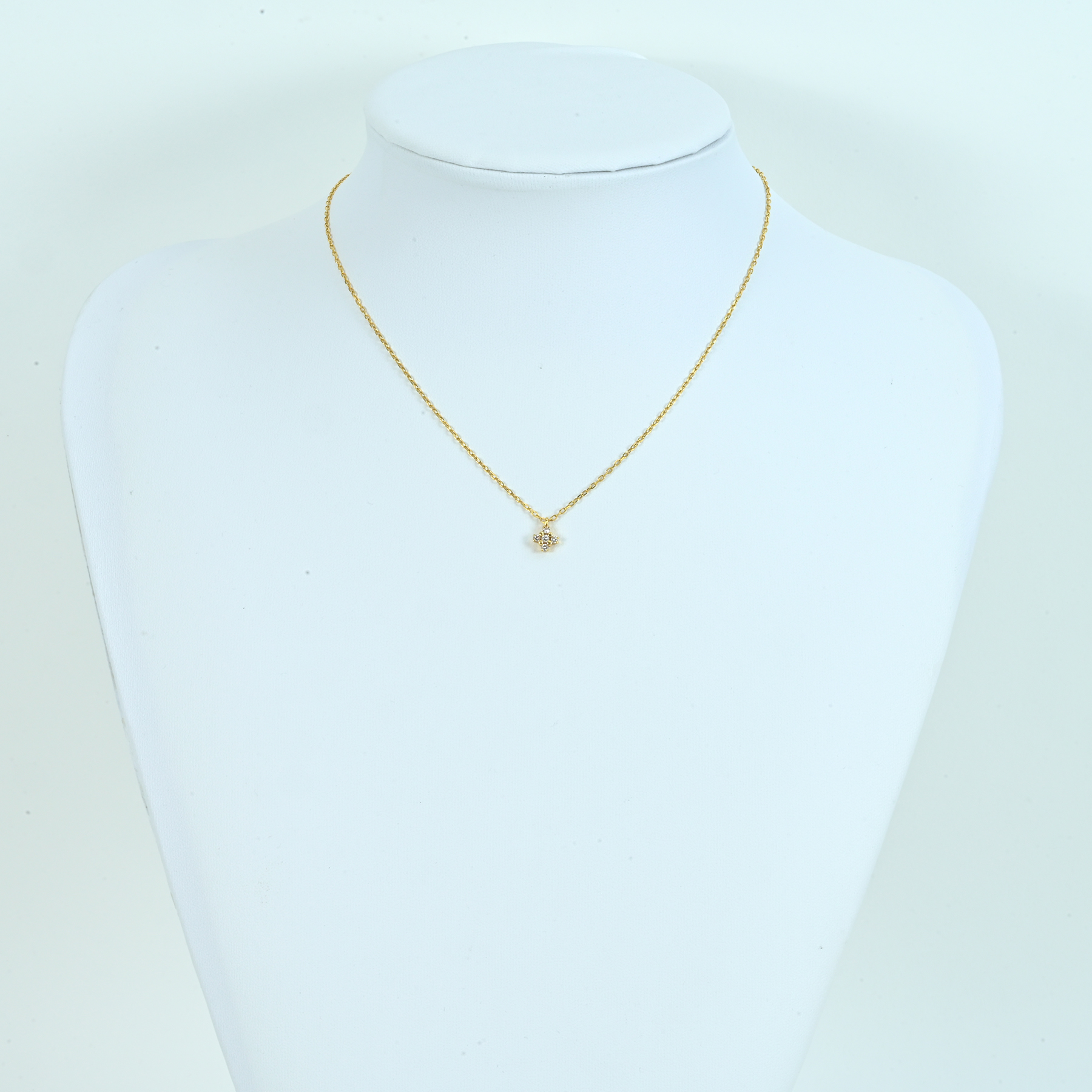 ダイヤモンドペンダント "MIKIMOTO" K18YG D0.11ct - 画像 (7)