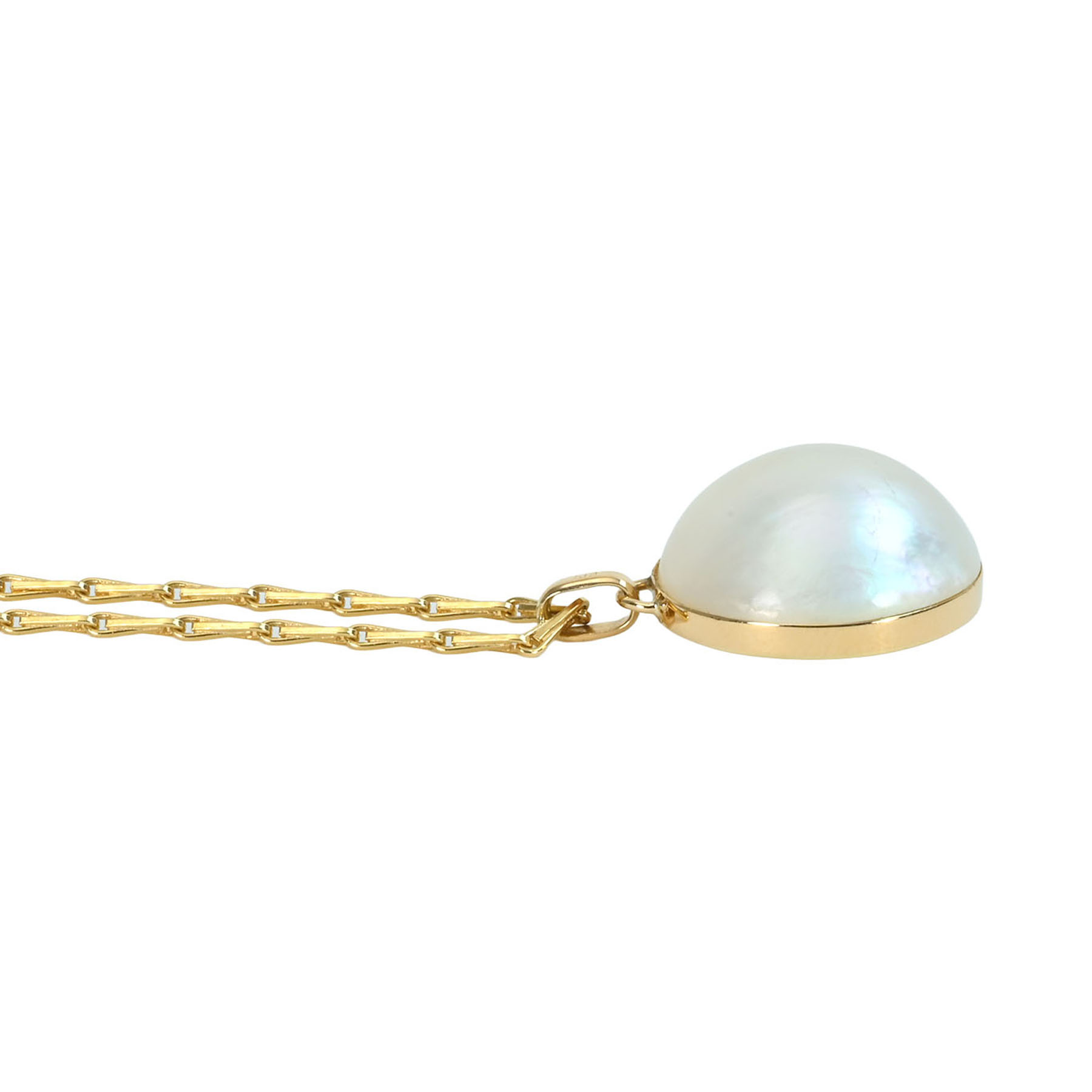 マベパールペンダント K18YG P18.5mm - 画像 (4)