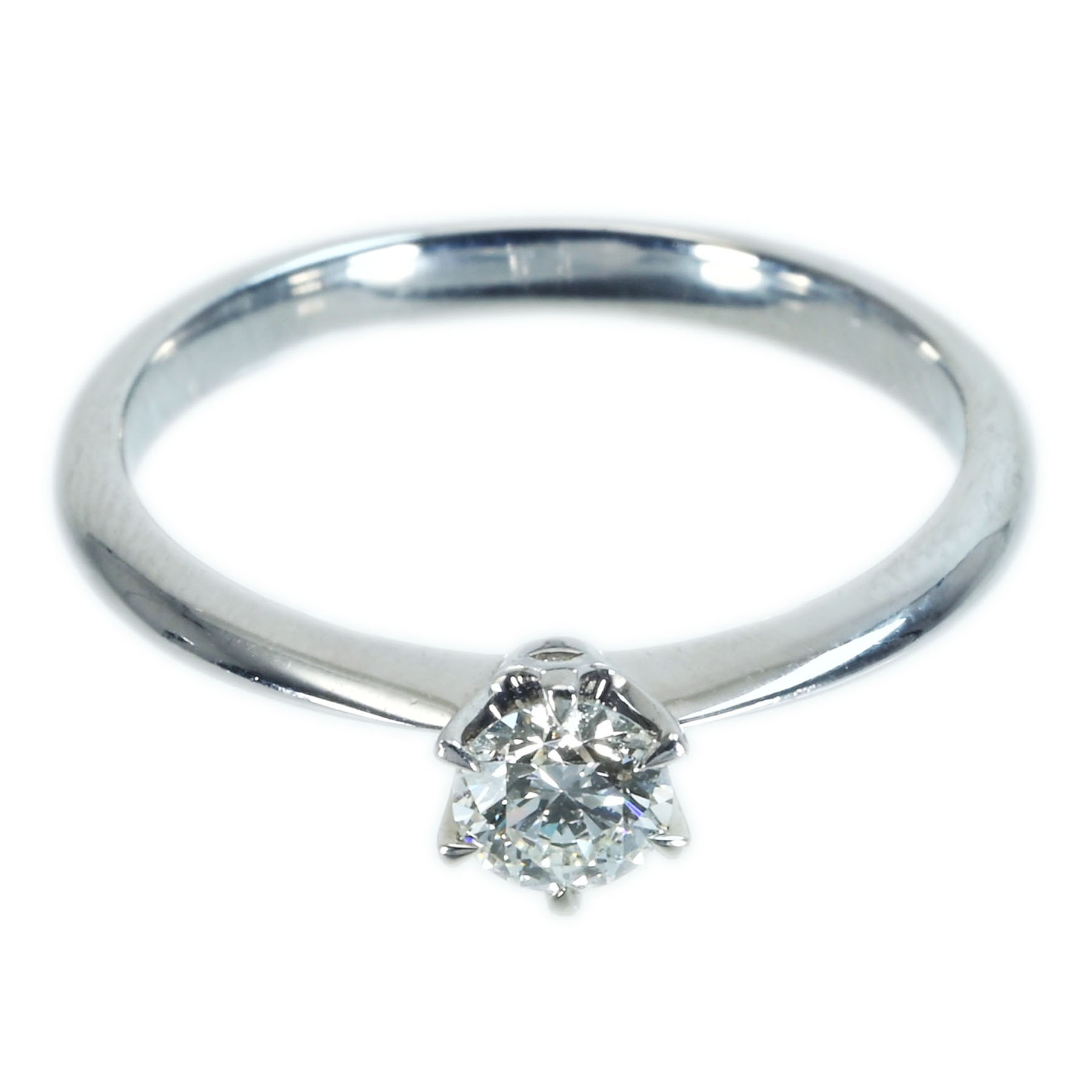 ダイヤモンドリング PT950 D0.264ct - 画像 (2)