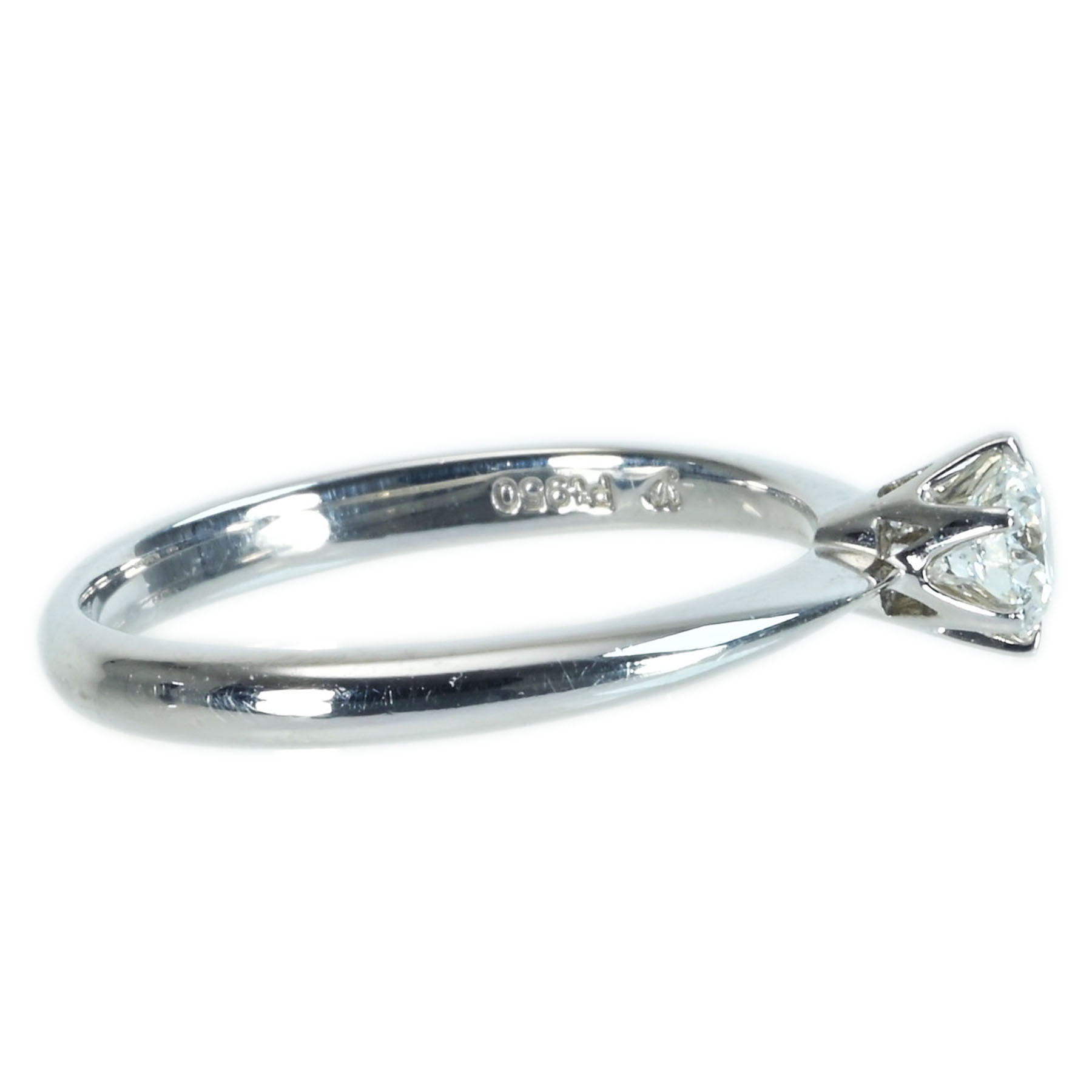 ダイヤモンドリング PT950 D0.264ct - 画像 (4)