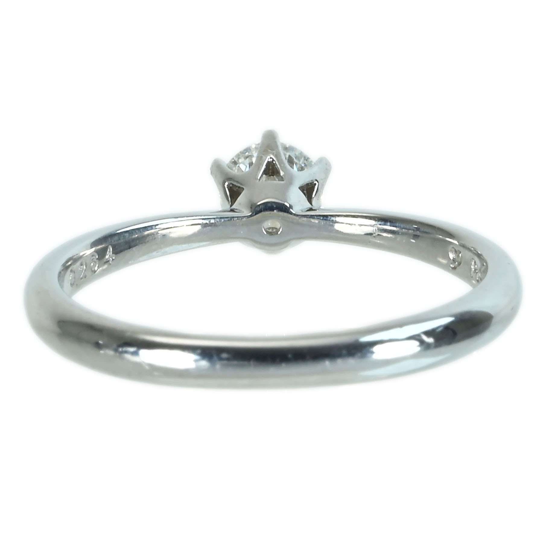 ダイヤモンドリング PT950 D0.264ct - 画像 (5)