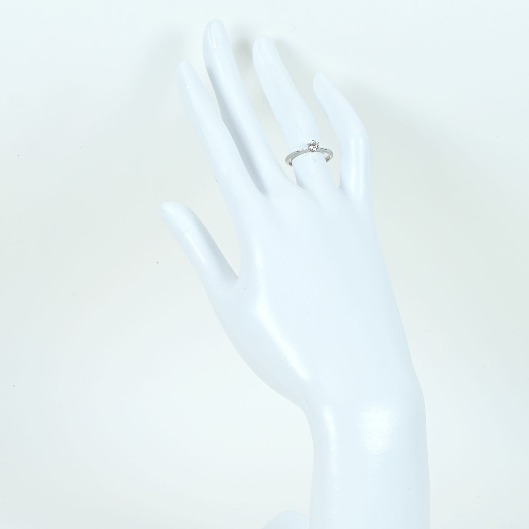 ダイヤモンドリング PT950 D0.264ct - 画像 (6)