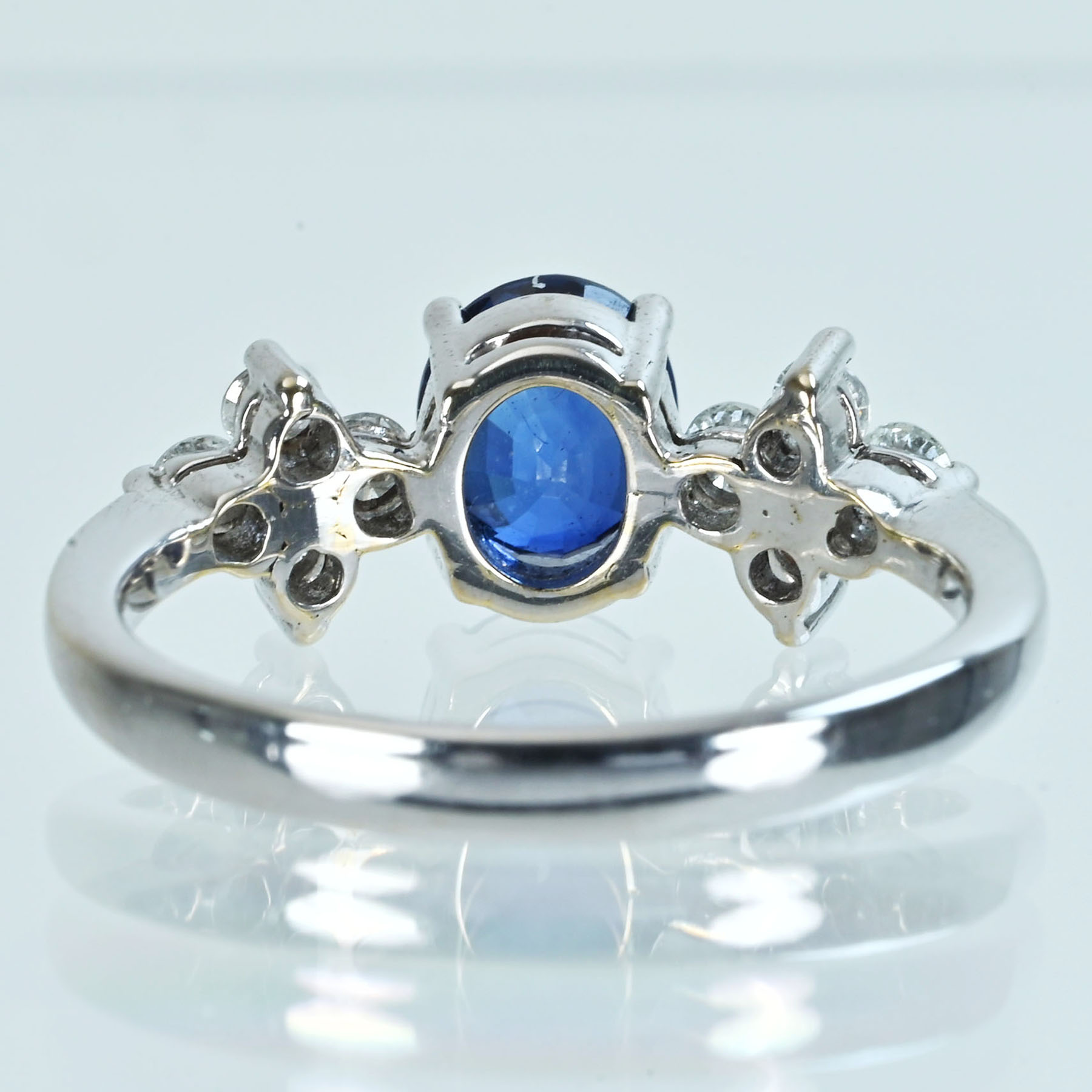 サファイアリング K18WG - 画像 (5)