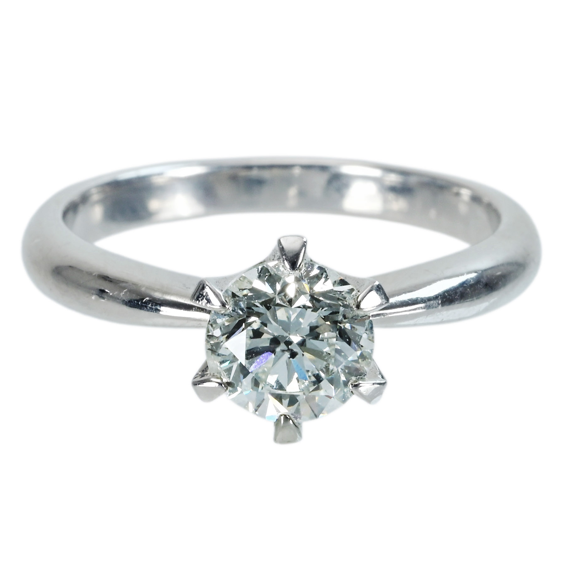 ダイヤモンドリング PT900 D1.005ct - 画像 (2)