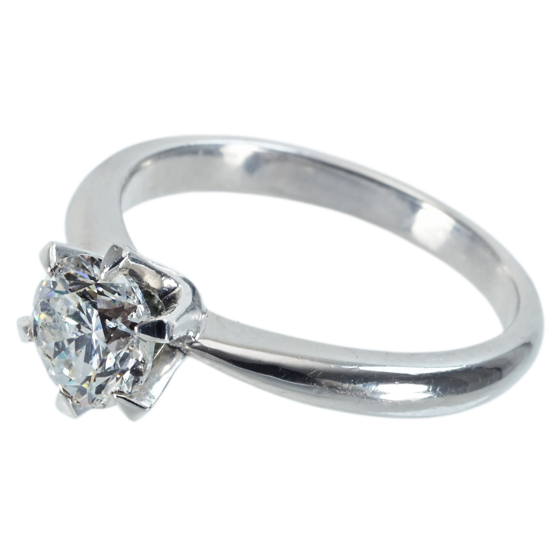 ダイヤモンドリング PT900 D1.005ct - 画像 (3)
