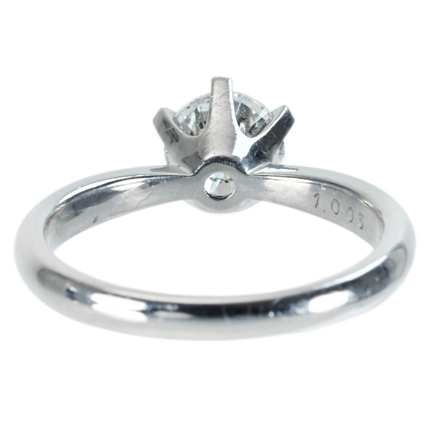 ダイヤモンドリング PT900 D1.005ct - 画像 (5)