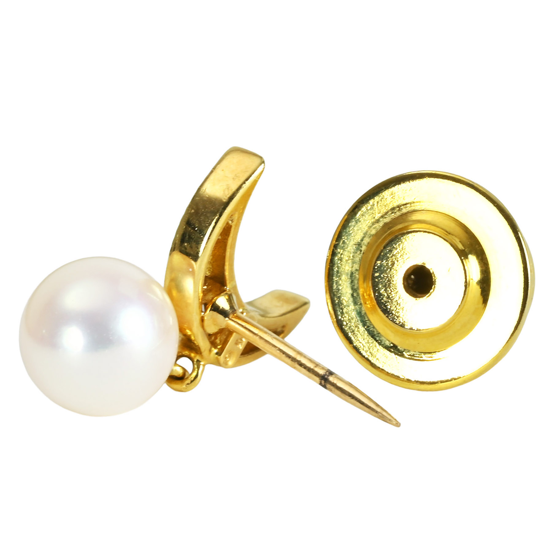 アコヤパールブローチ "MIKIMOTO" K18YG - 画像 (6)