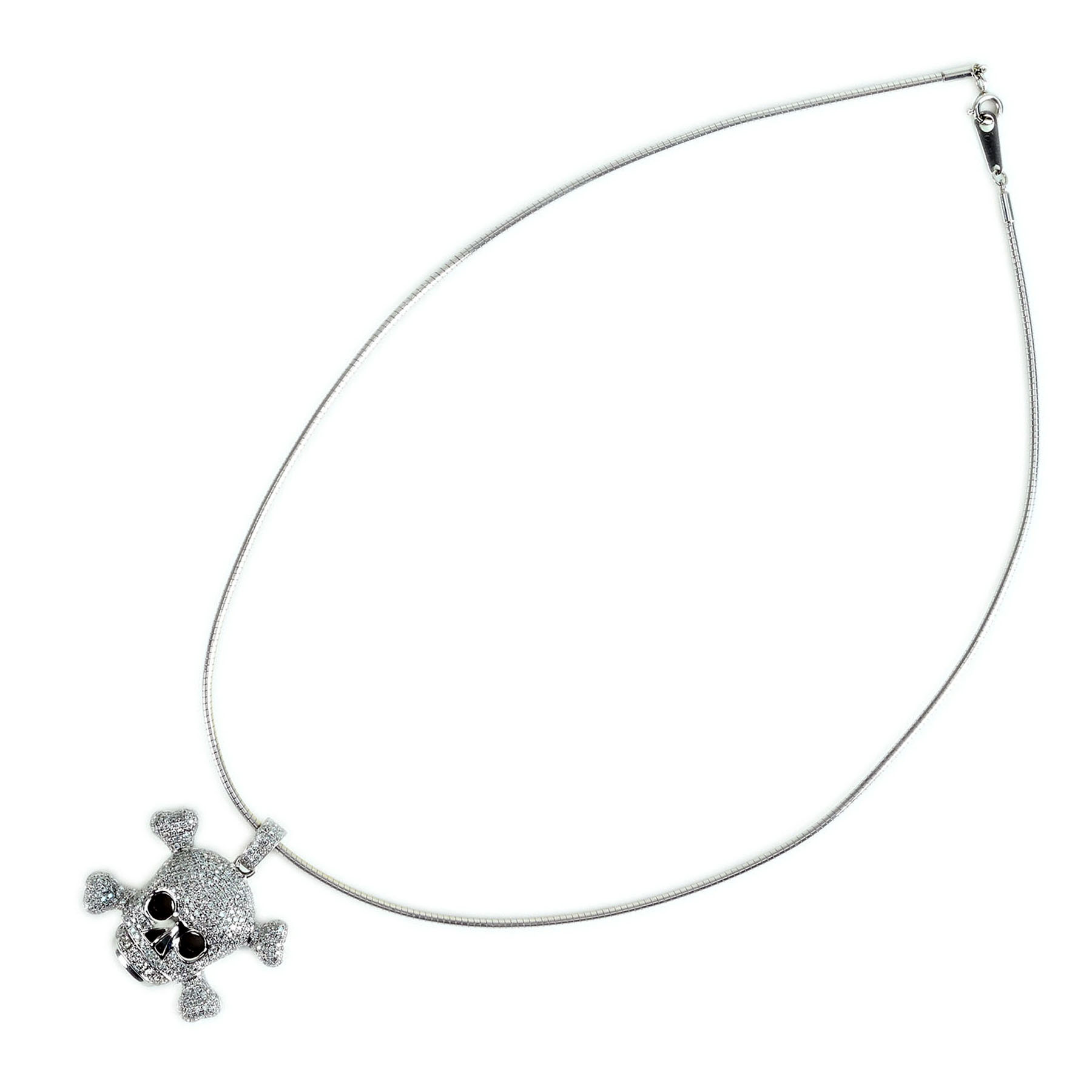 ダイヤモンドペンダント K18WG D3.18ct - 画像 (6)