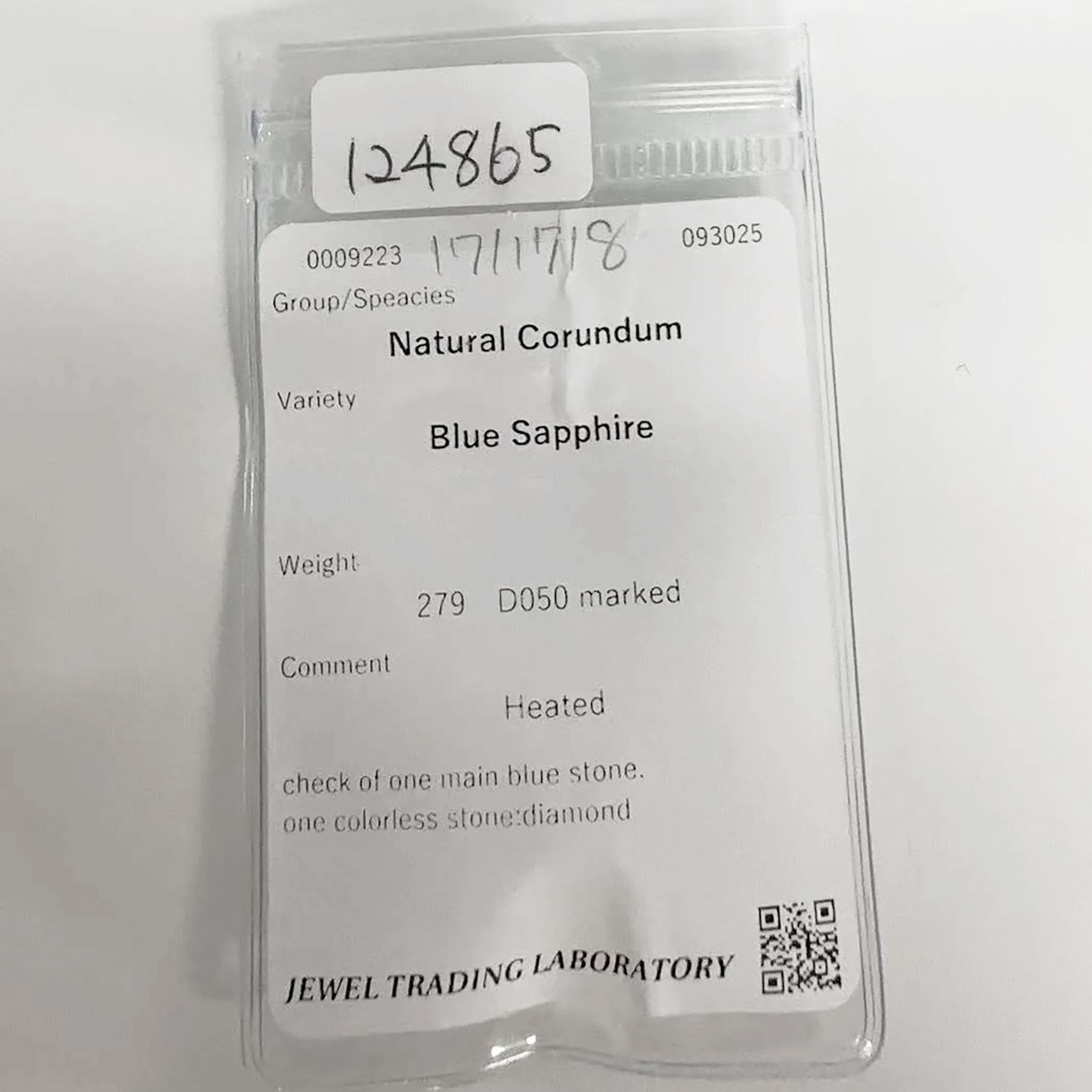 サファイアリング K18YG S2.79ct D0.50ct - 画像 (7)