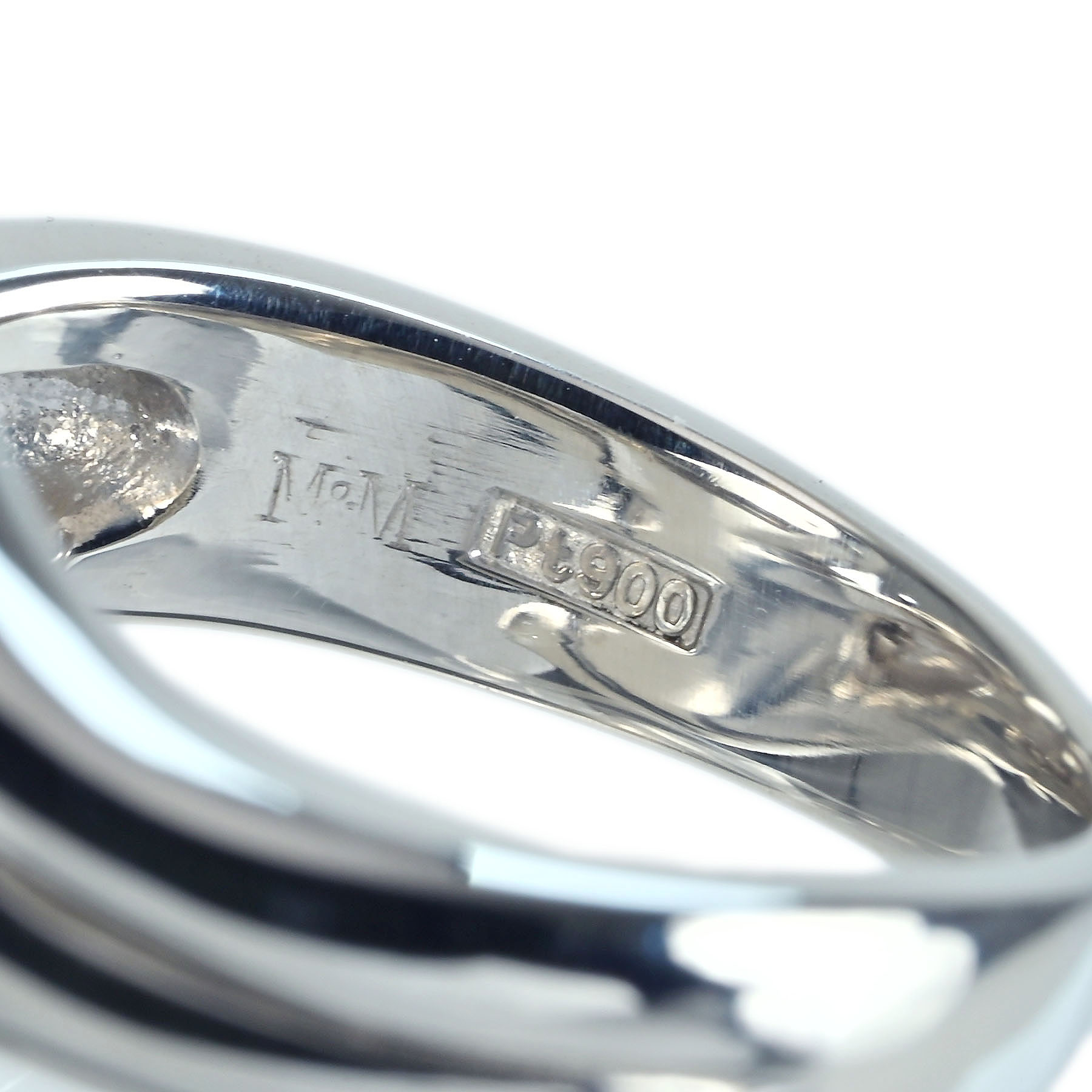 ダイヤモンドリング PT900 D0.63ct - 画像 (6)