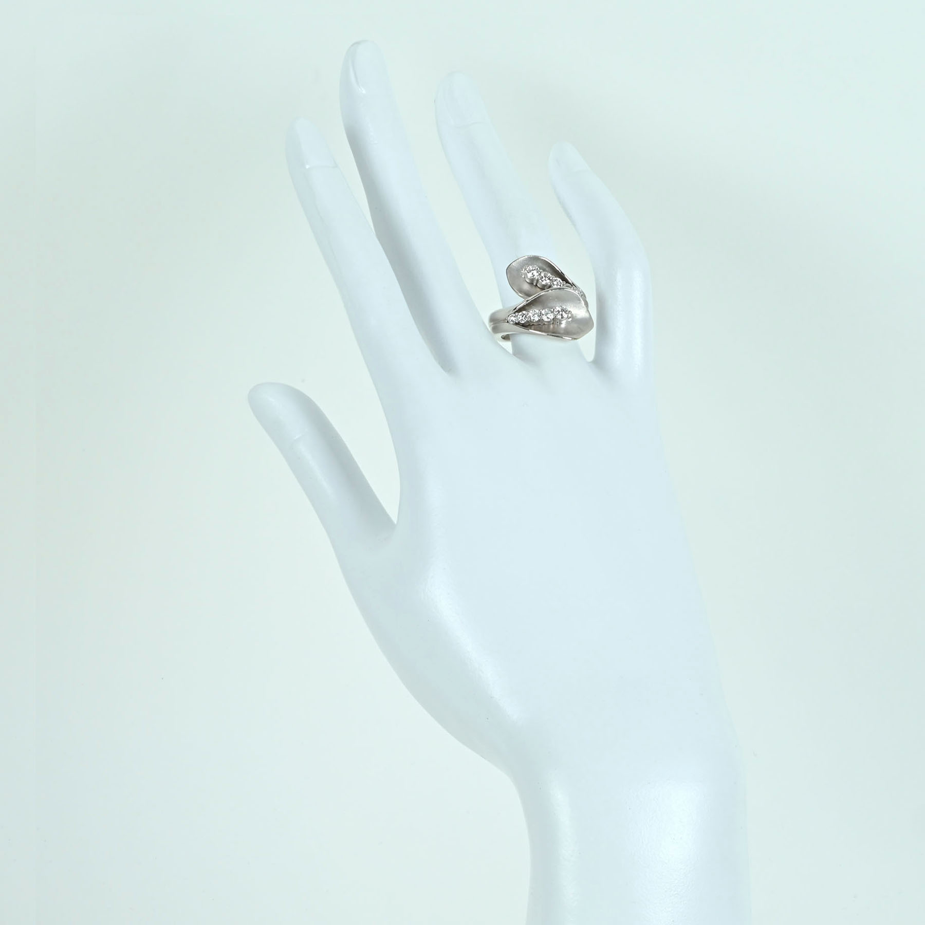 ダイヤモンドリング PT900 D0.63ct - 画像 (7)