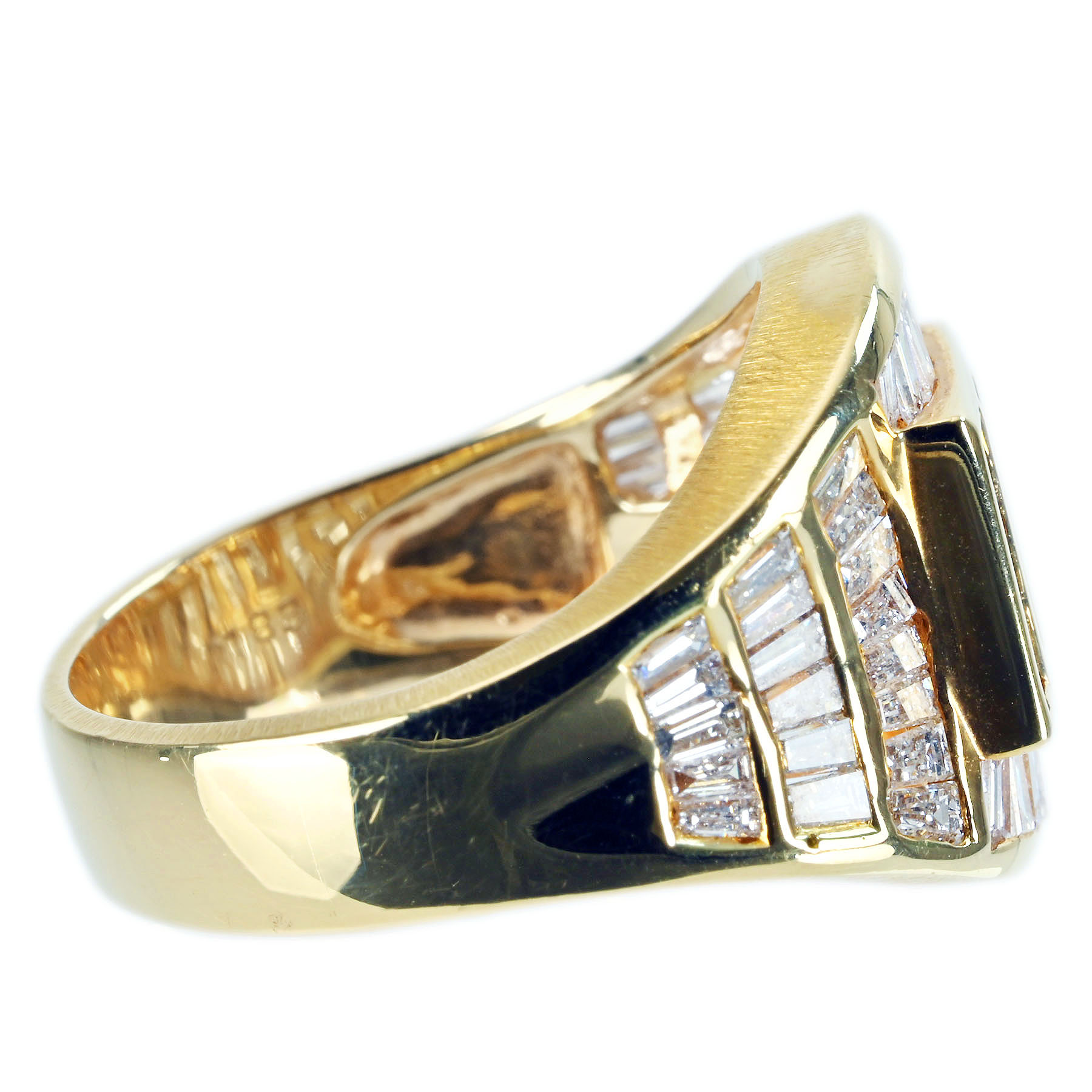 ダイヤモンドリング K18YG D1.83ct - 画像 (4)