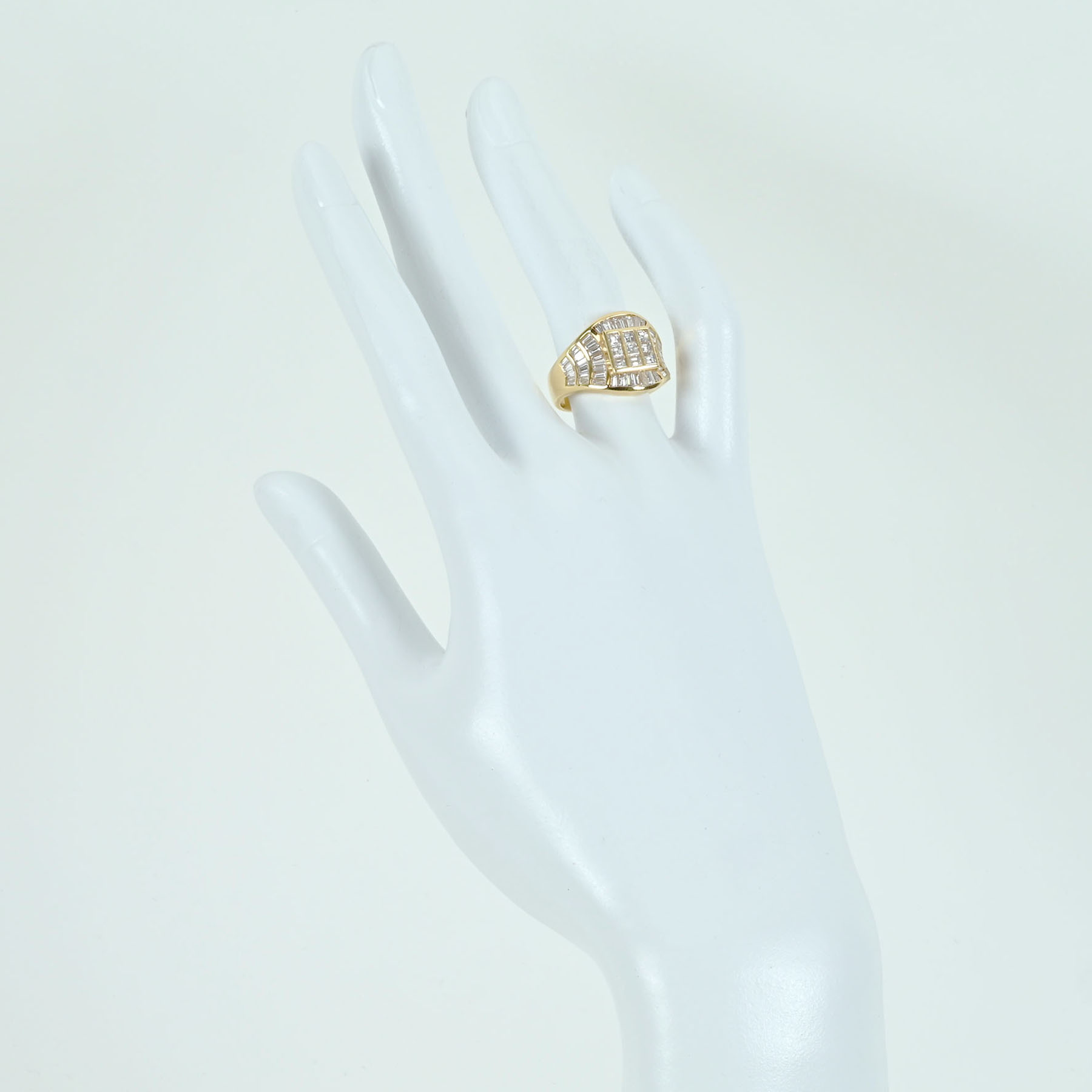 ダイヤモンドリング K18YG D1.83ct - 画像 (6)