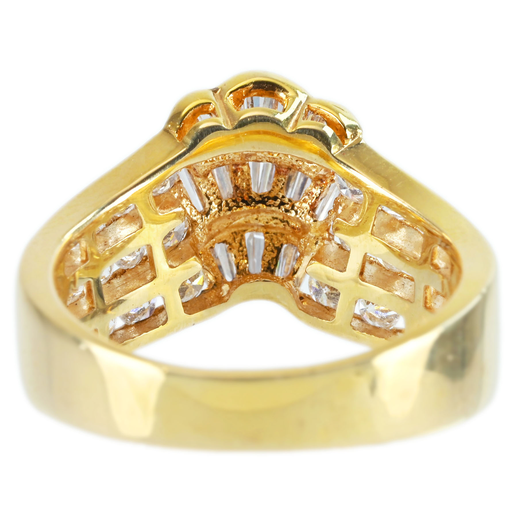ダイヤモンドリング K18YG D1.20ct - 画像 (5)