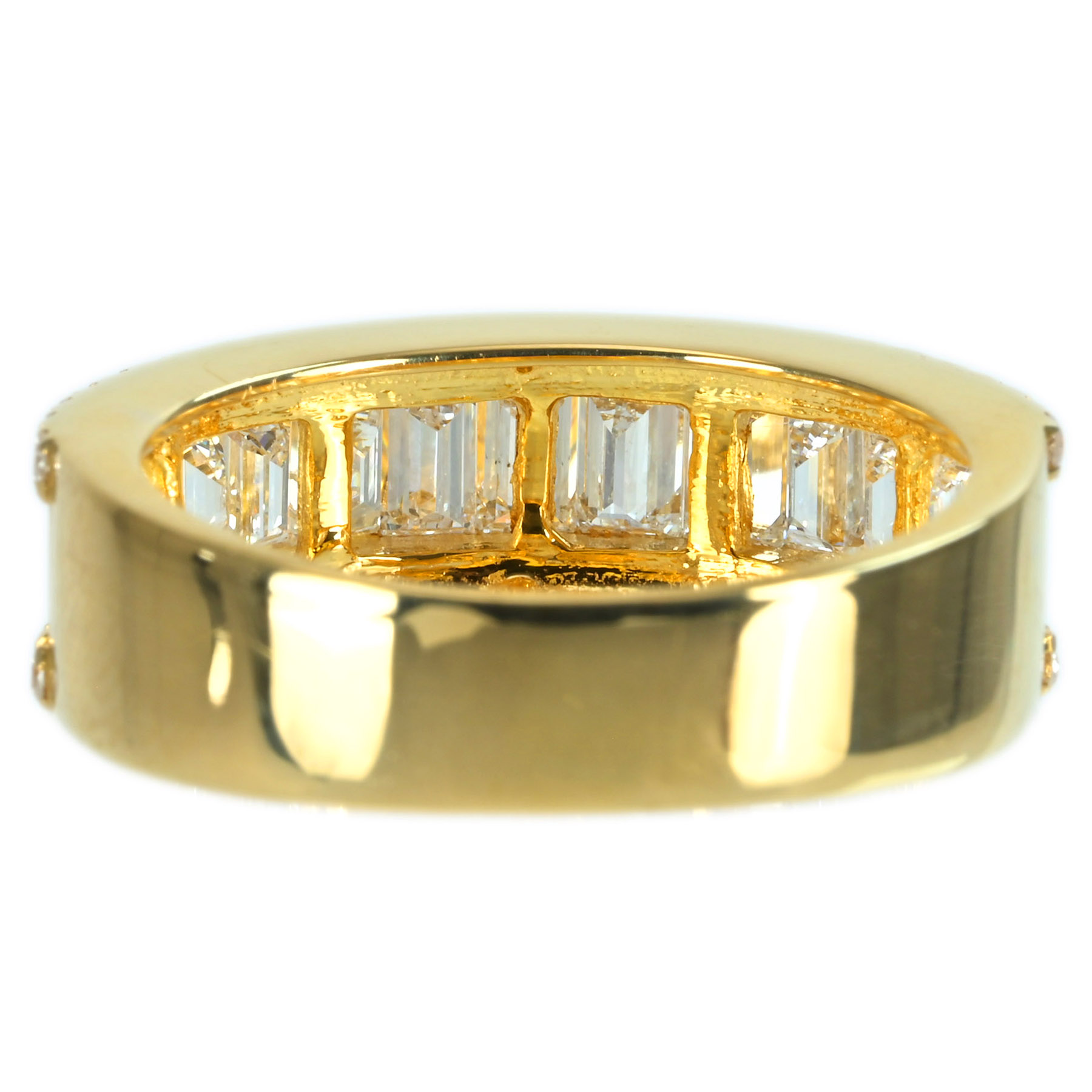ダイヤモンドリング K18YG D2.18ct - 画像 (5)