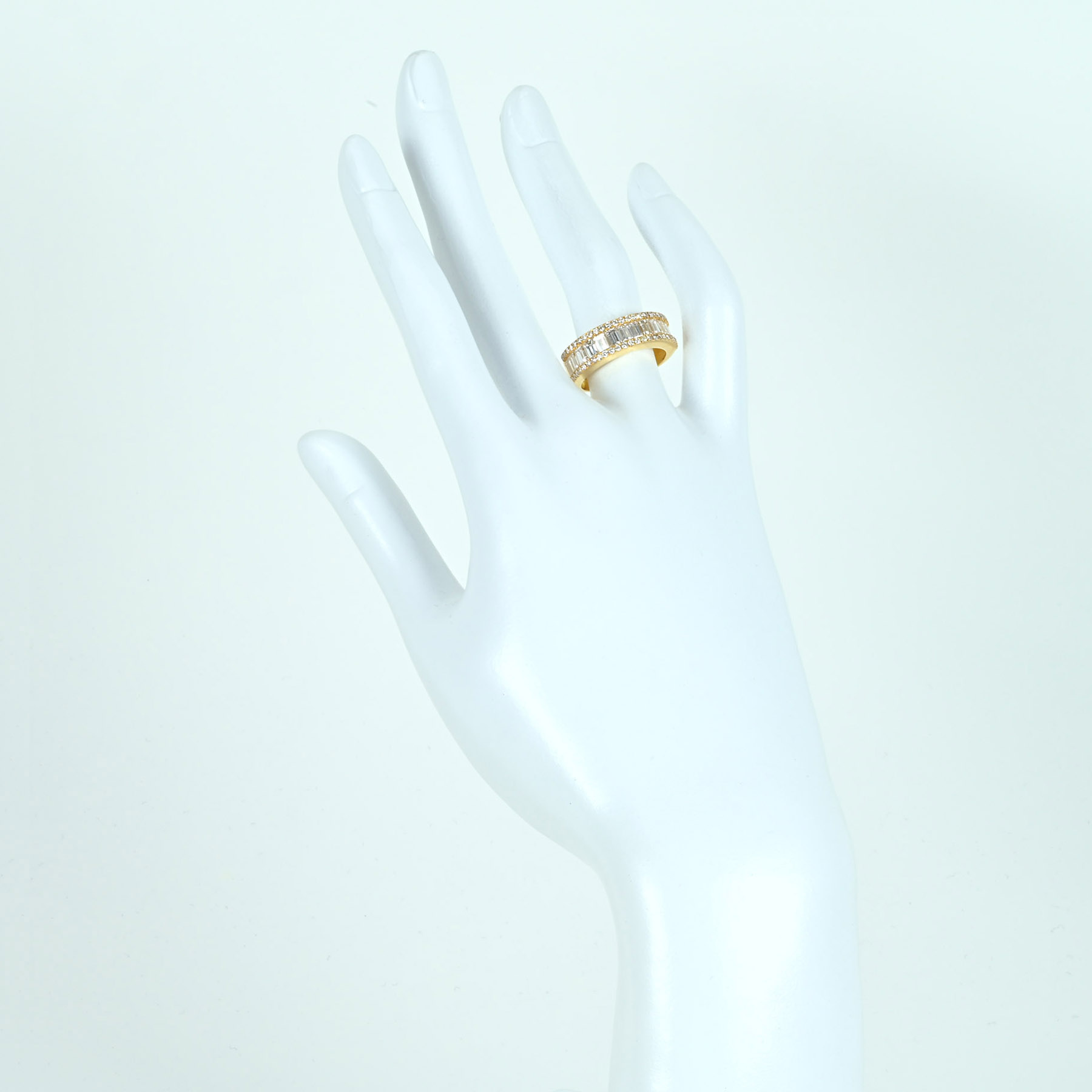 ダイヤモンドリング K18YG D2.18ct - 画像 (6)