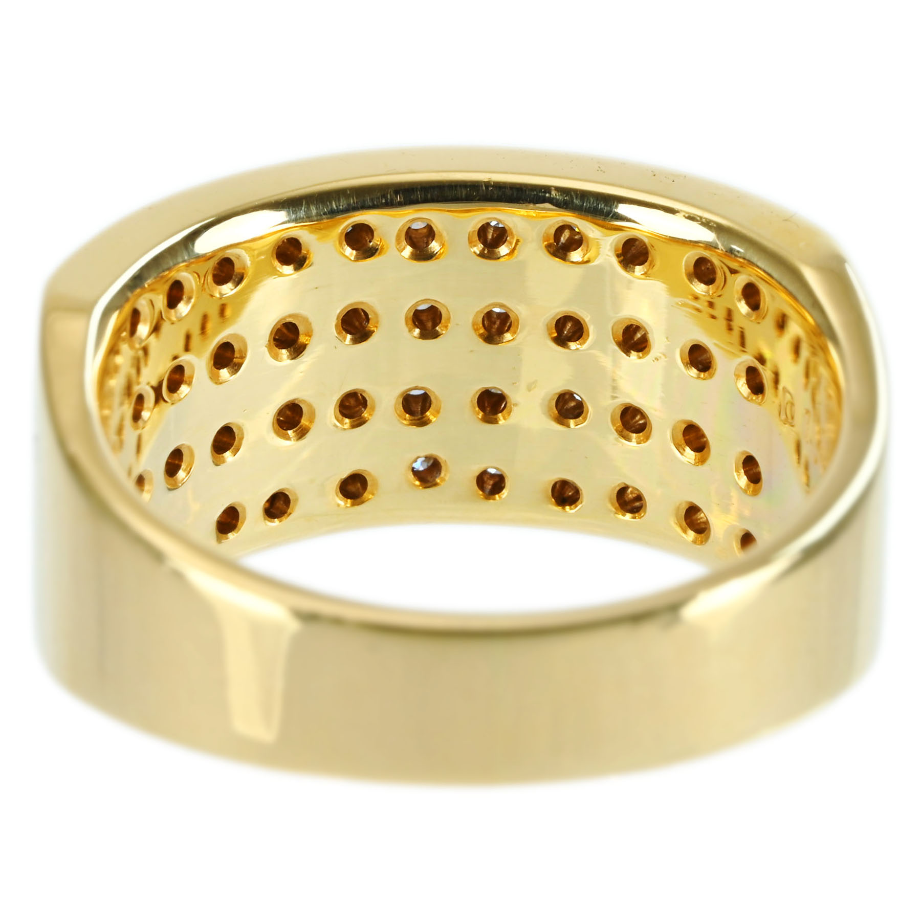 ダイヤモンドリング K18YG D1.18ct - 画像 (5)