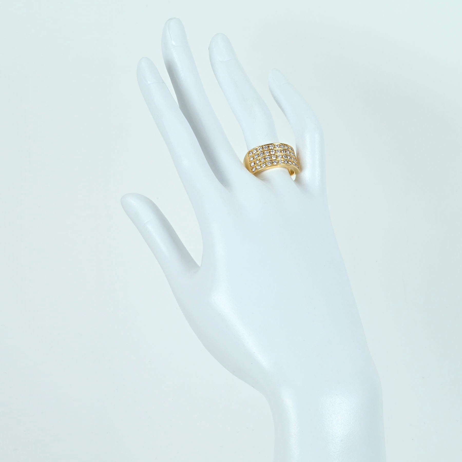 ダイヤモンドリング K18YG D1.18ct - 画像 (6)