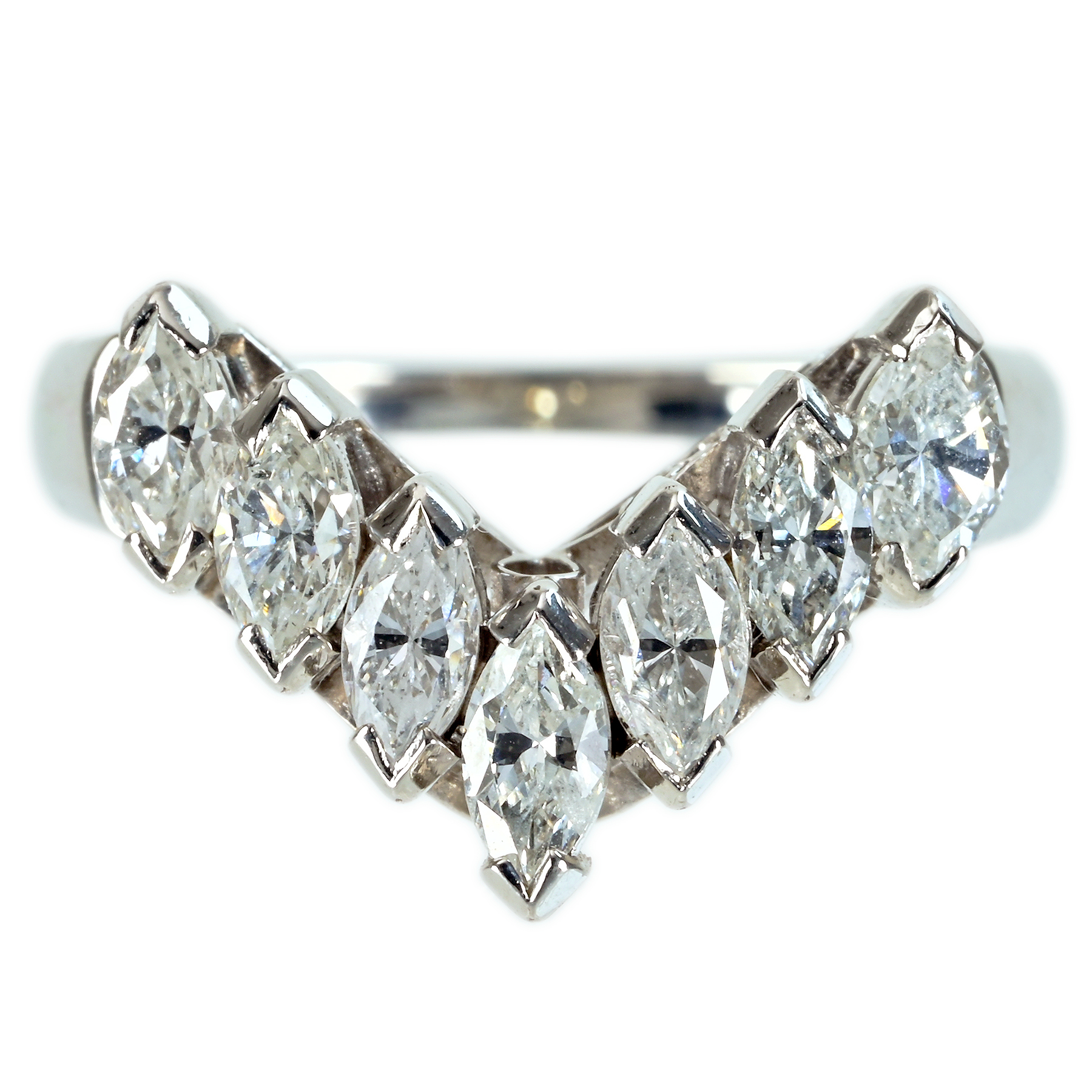 ダイヤモンドリング PT900 D1.00ct - 画像 (2)