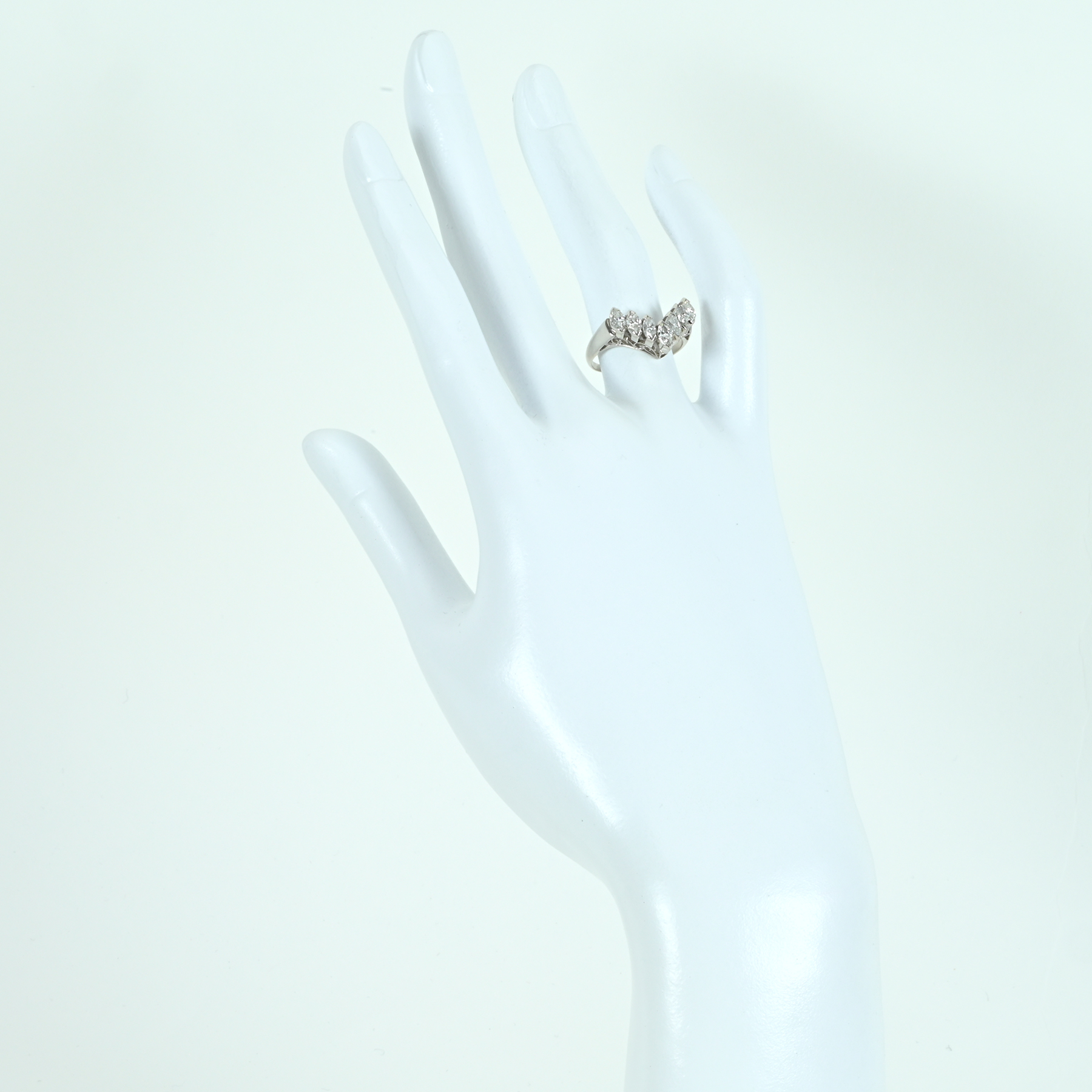 ダイヤモンドリング PT900 D1.00ct - 画像 (6)