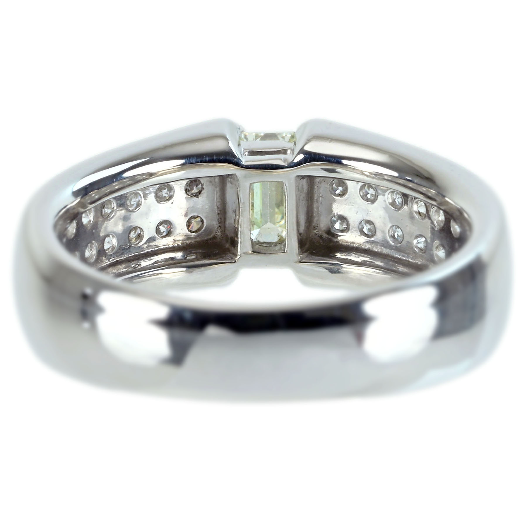 ダイヤモンドリング PT900 D0.25ct D0.52ct - 画像 (5)