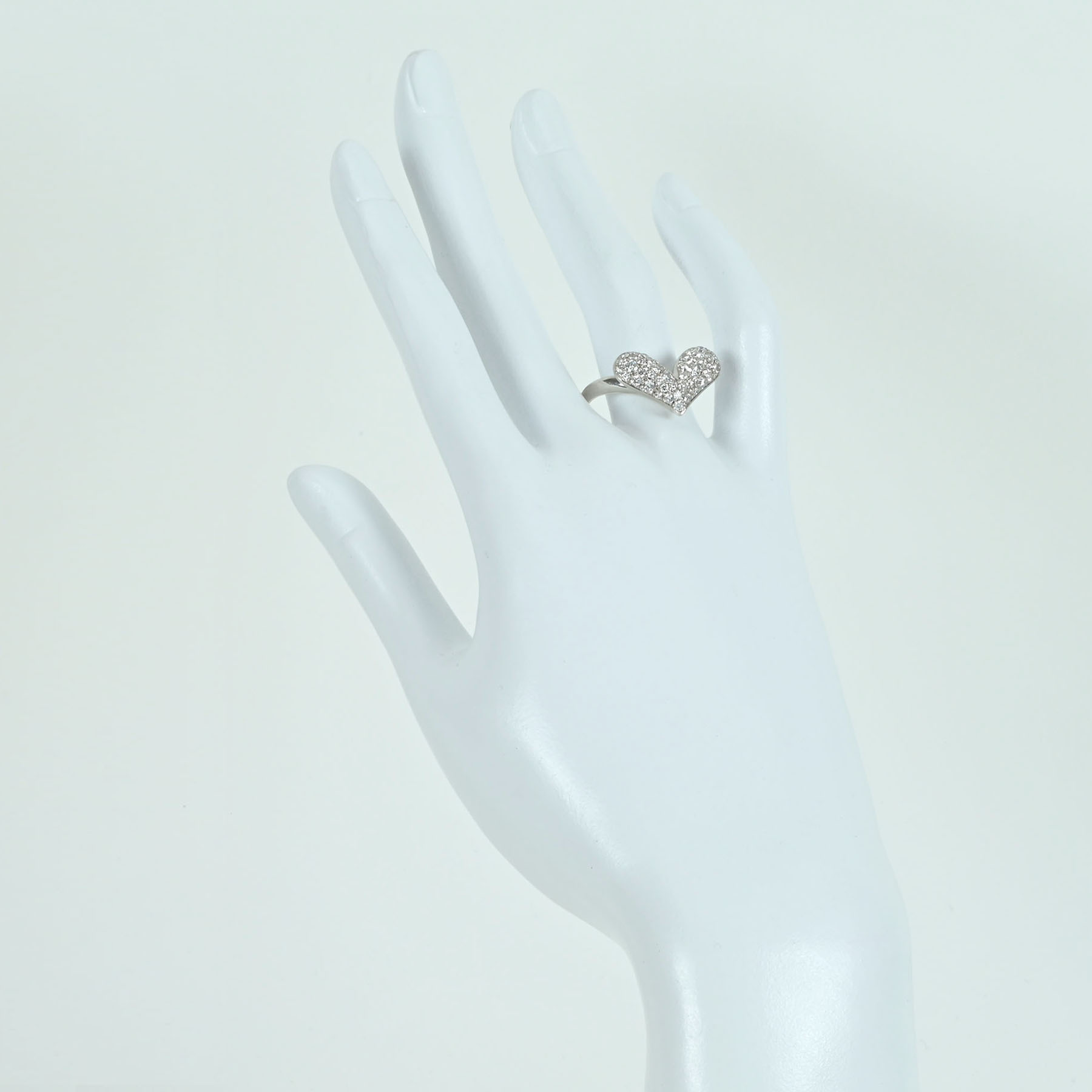 ダイヤモンドリング PT900 D0.90ct - 画像 (6)